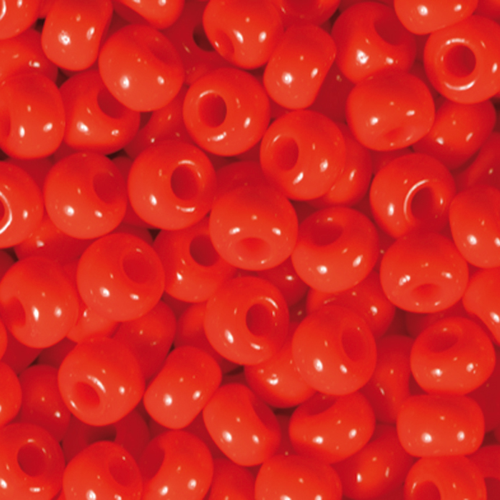 Rocailles satt glänzend 2,6mm 17g corall