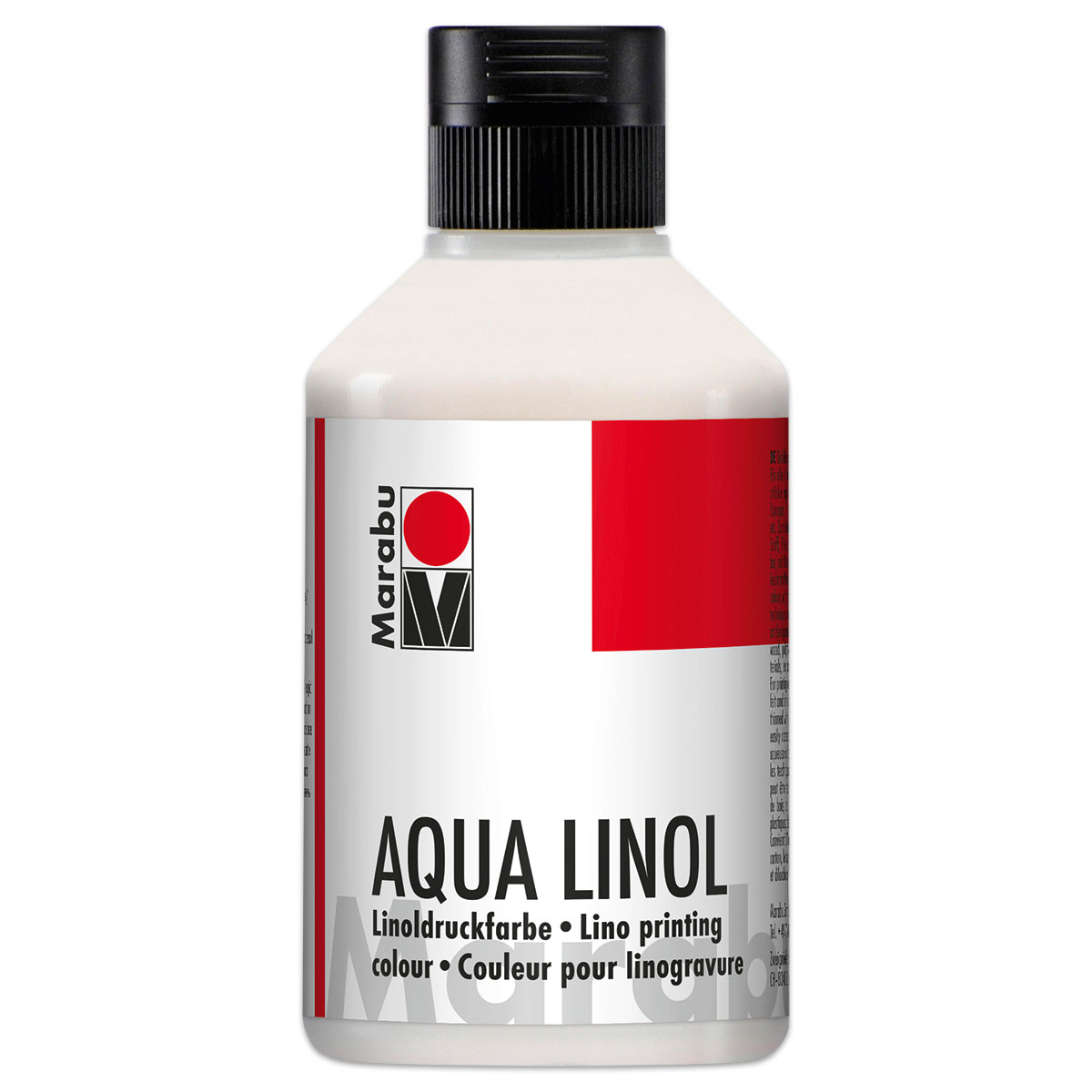 Aqua Linoldruckfarbe 250ml weiß