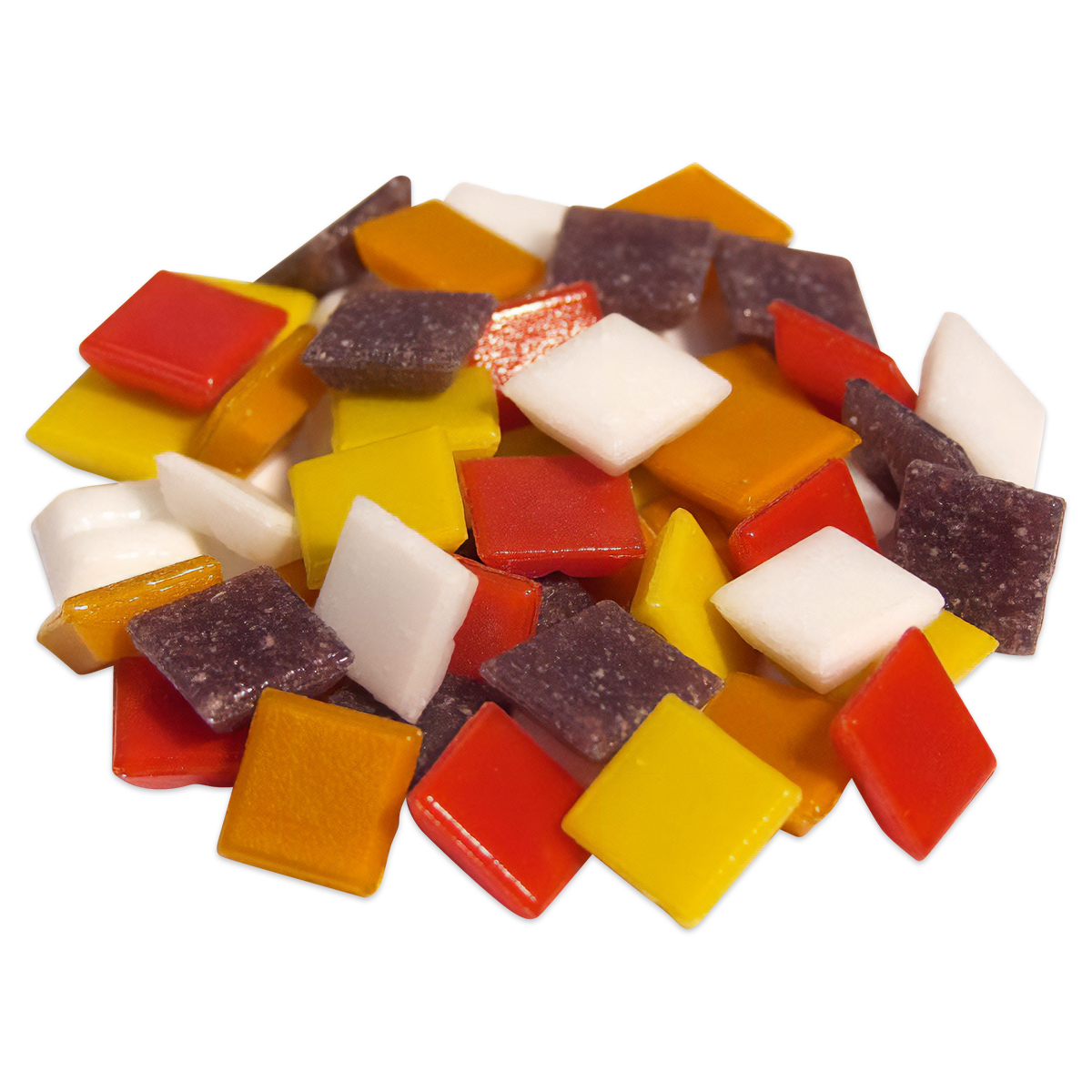 Glasmosaik Joy 20x20x4mm 200g fire on ice mix