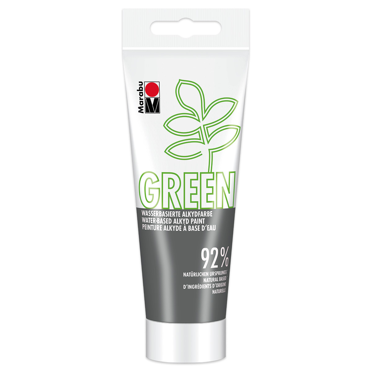 Green Wasserbasierte Alkydfarbe 100ml schiefer
