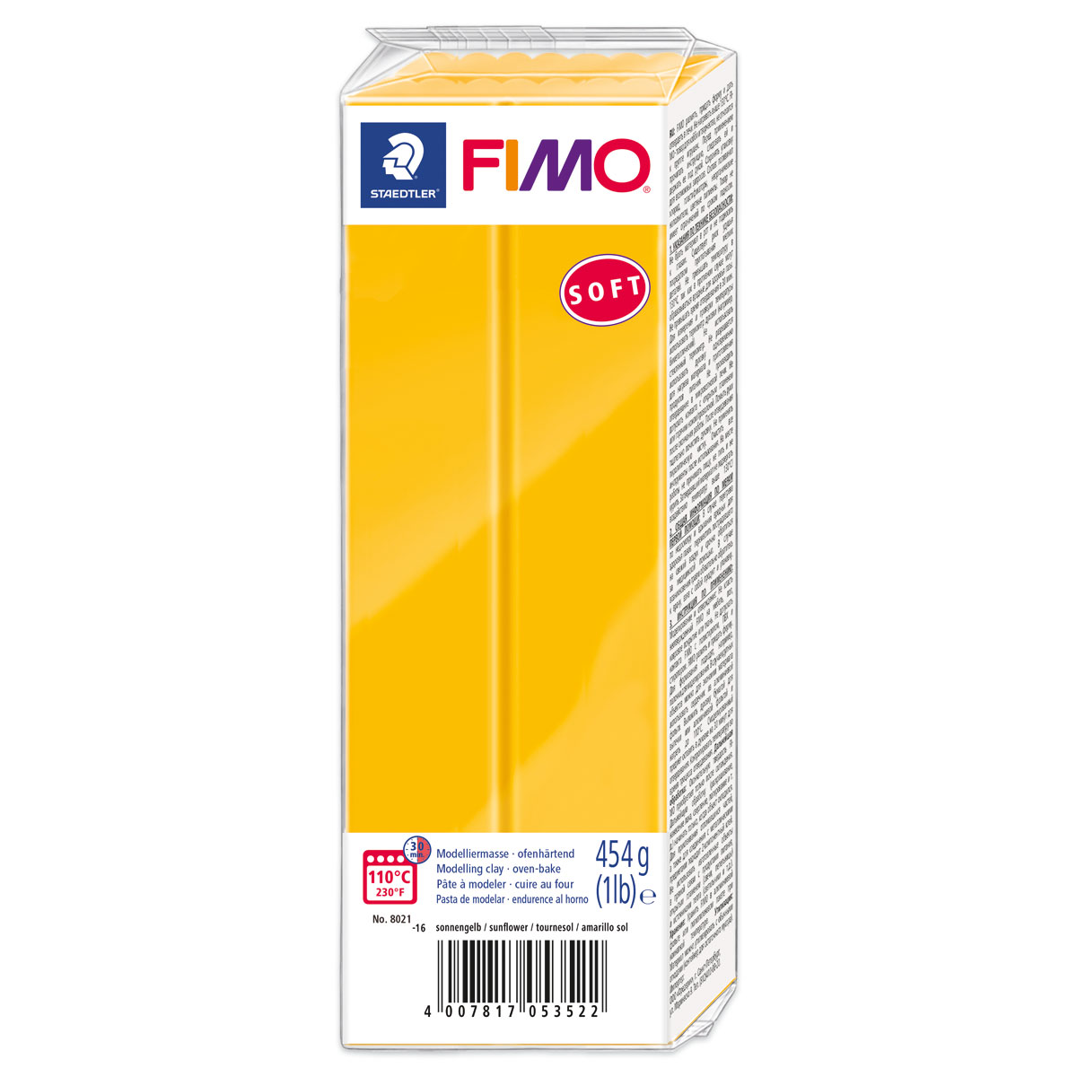 FIMO soft Großblock 454g sonnengelb