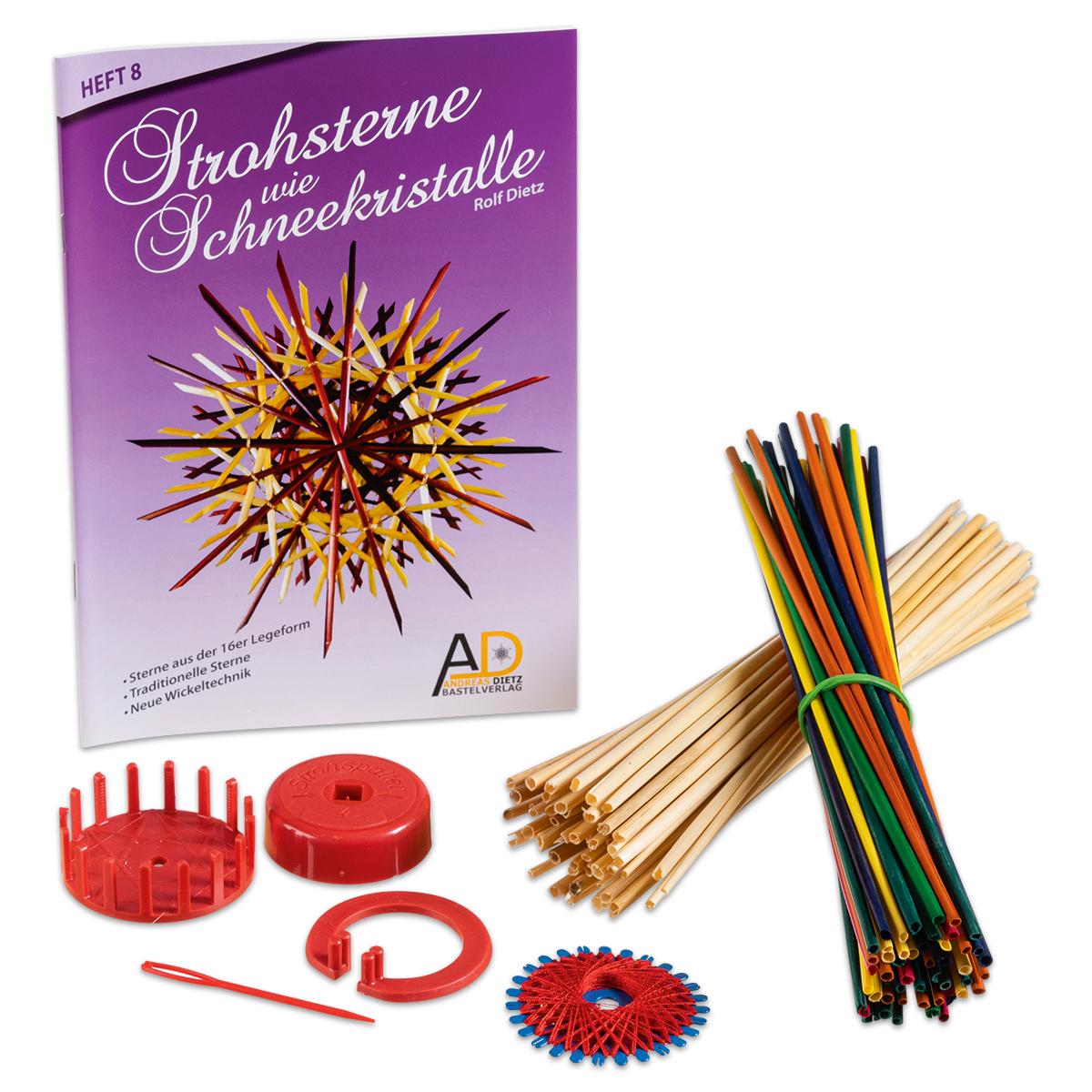 54333100uLQ3KrWBGw68A Strohsterne-Bastelset 6-teilig