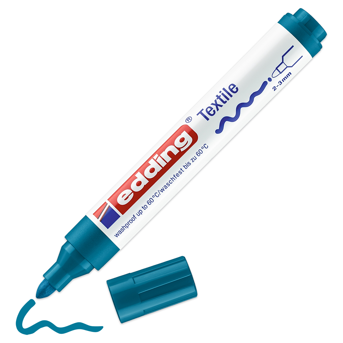 edding 4500 Textilstift orientblau
