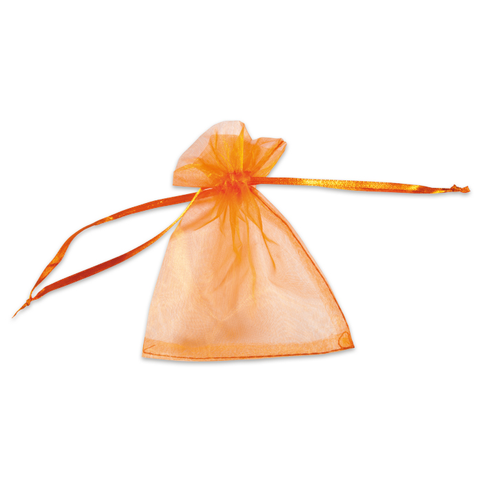 Organza-Säckchen 10x13cm orange