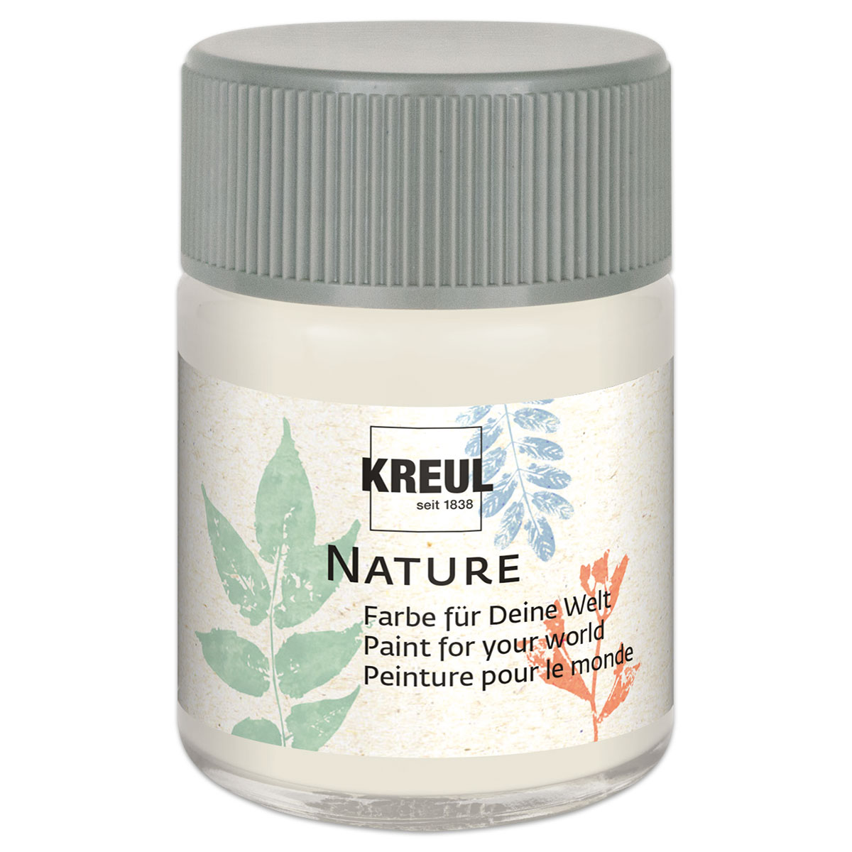 KREUL Nature Farbe - 50ml schneekristall