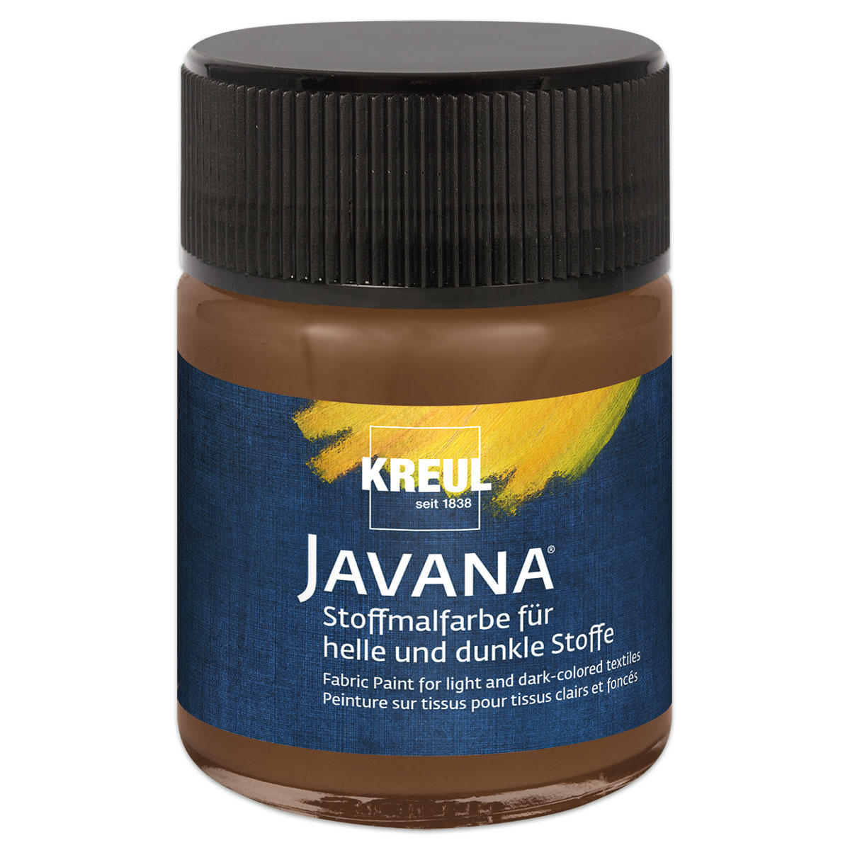 KREUL Javana Stoffmalfarbe 50ml rehbraun