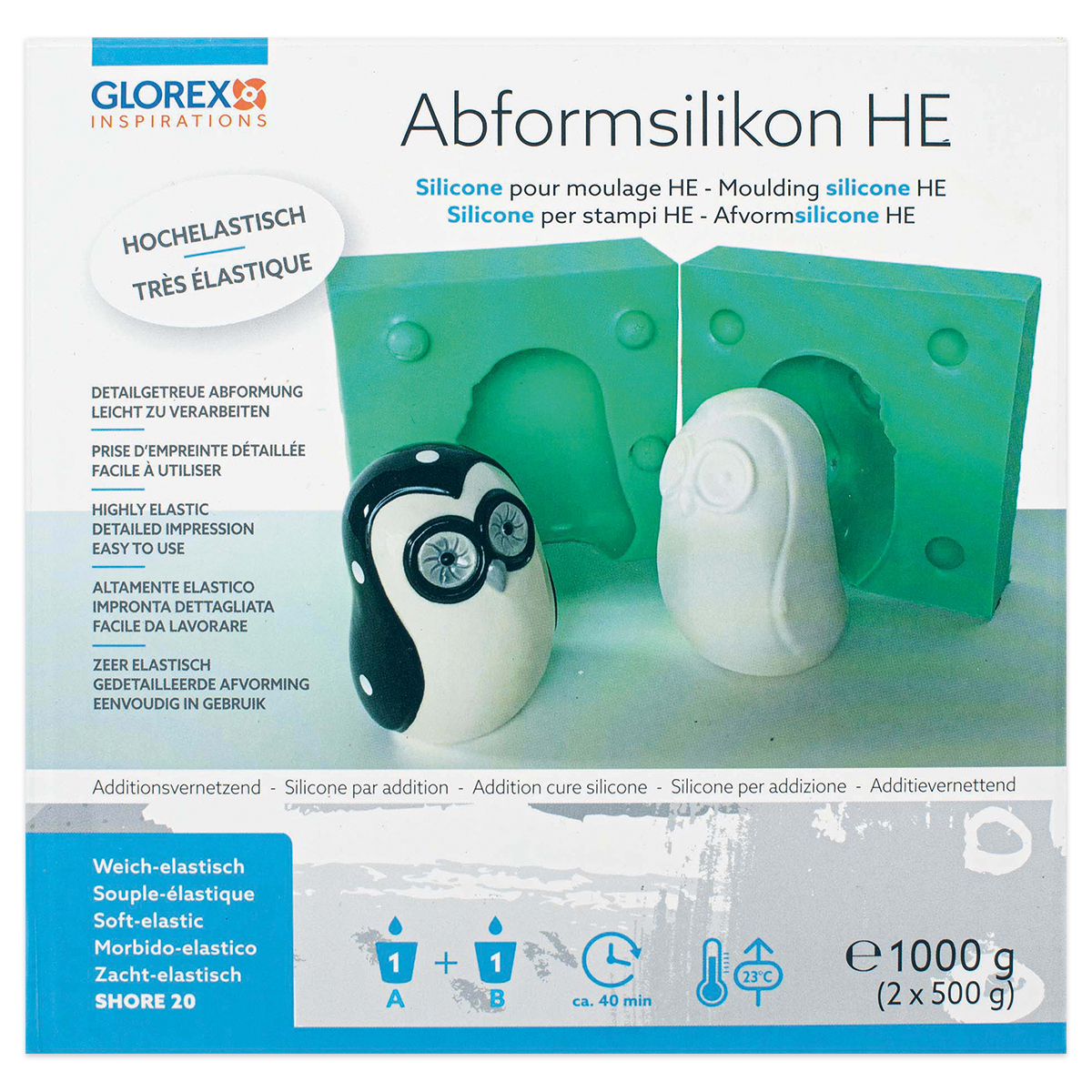 Abformsilikon HE 2 Komponenten 2 x 250g