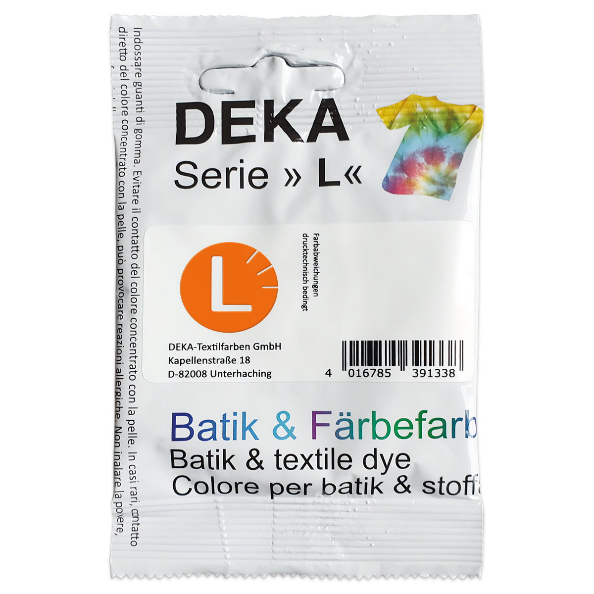Deka-Serie L Textilfarbe 10g lachs