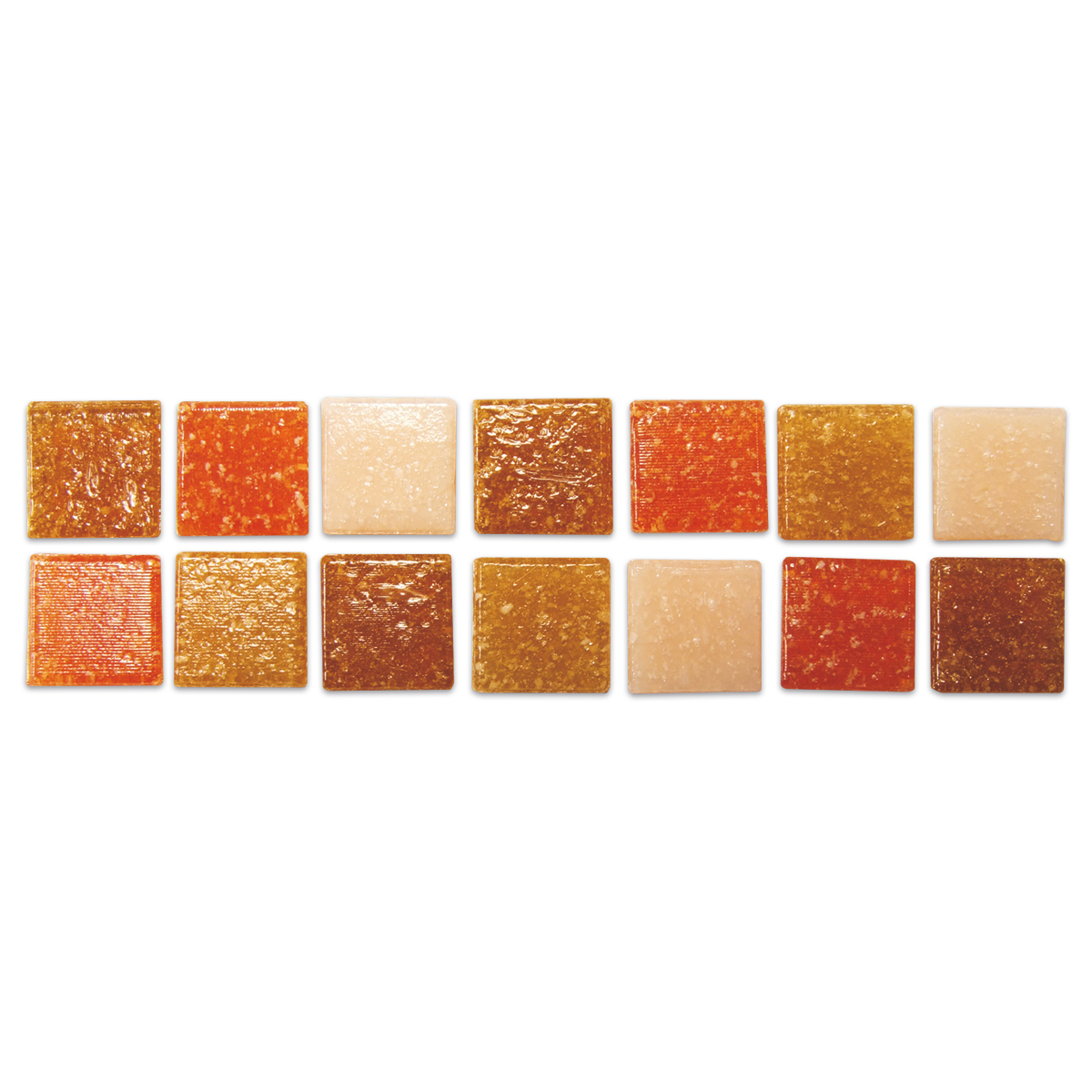 Glasmosaik Joy 20x20x4mm 200g terra mix Glasmosaik Joy 20x20x4mm 200g terra mix