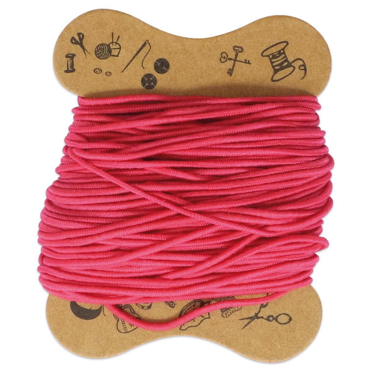elastische Kordel 0,8mm 10m fuchsia