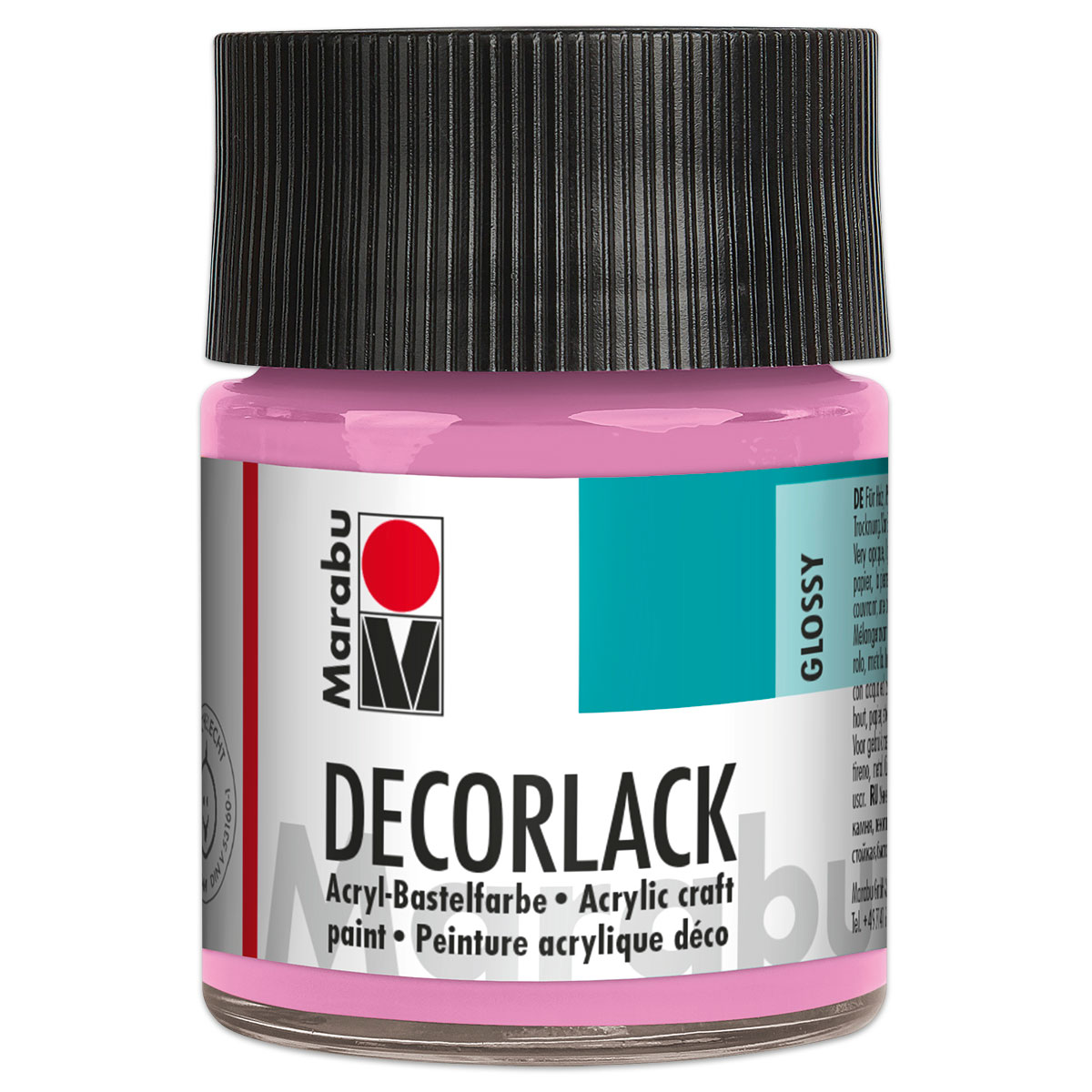 Decorlack Acryl glänzend 50ml pink