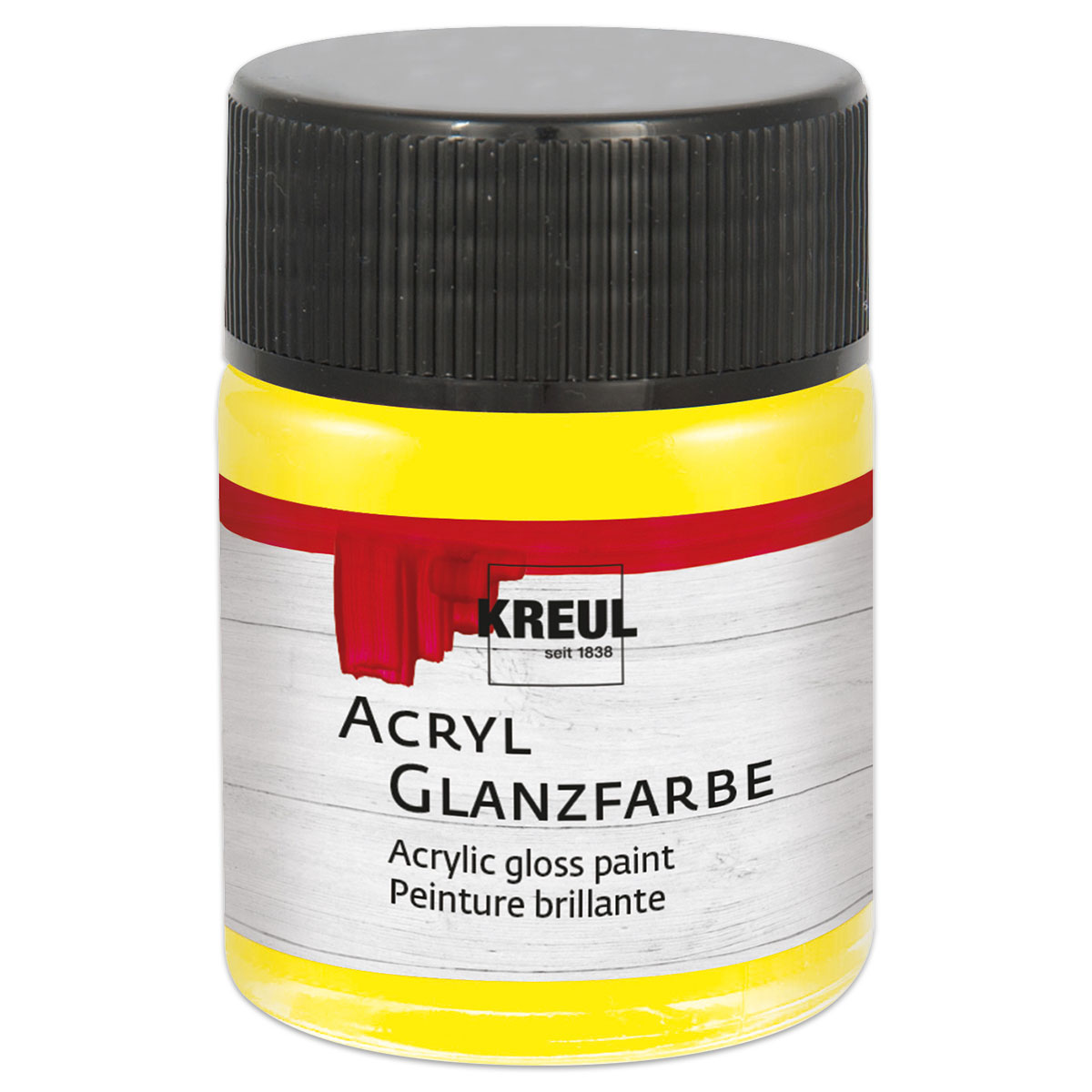 KREUL Acryl-Glanzfarbe 50ml gelb