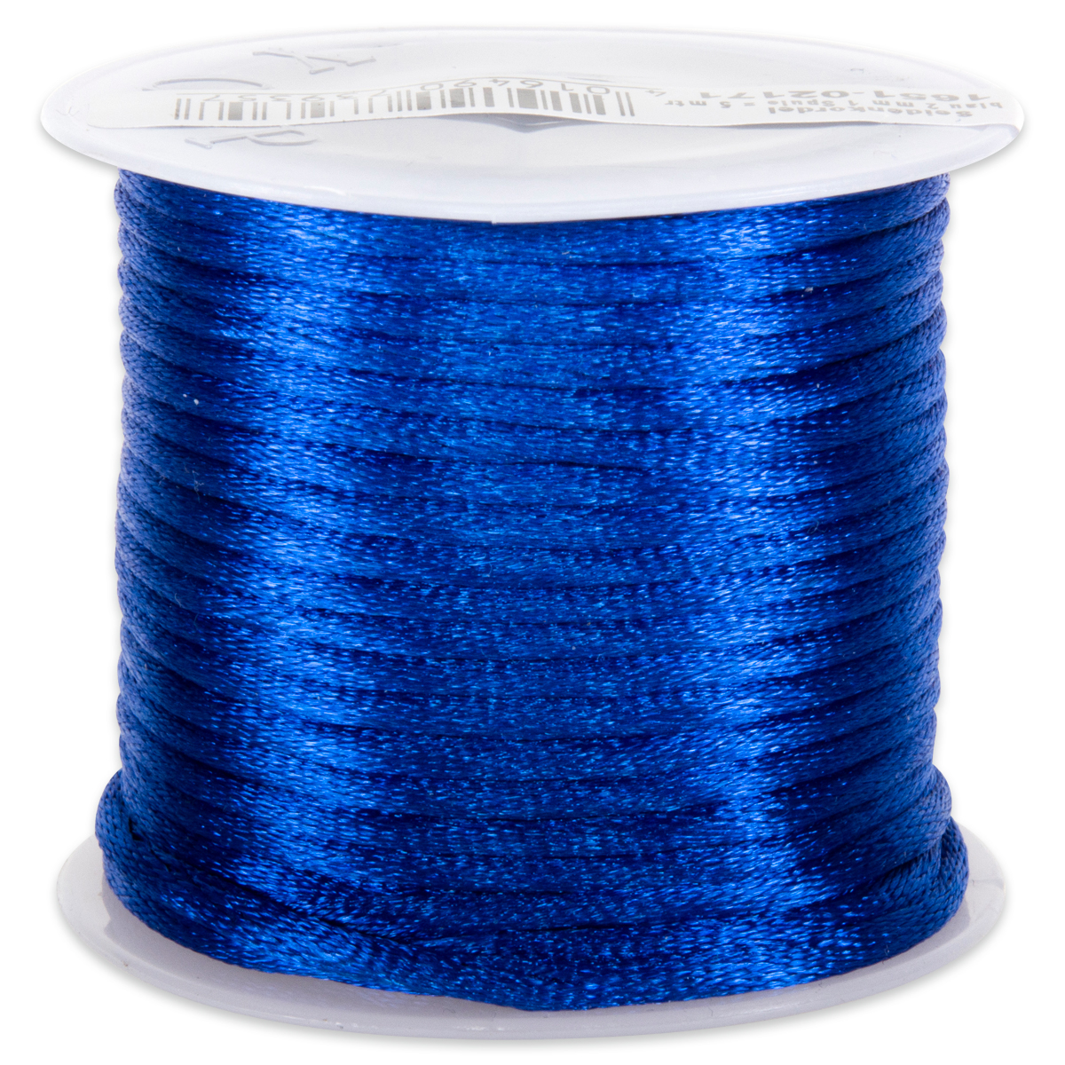 Seidenschnur glänzend 2mm 5m blau