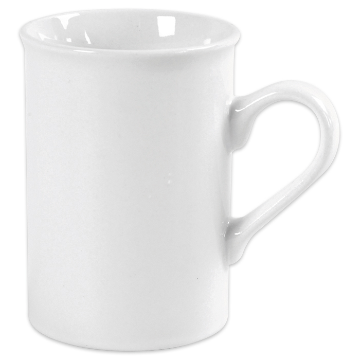 Tasse Porzellan Ø 6,9-7,4x10cm weiß