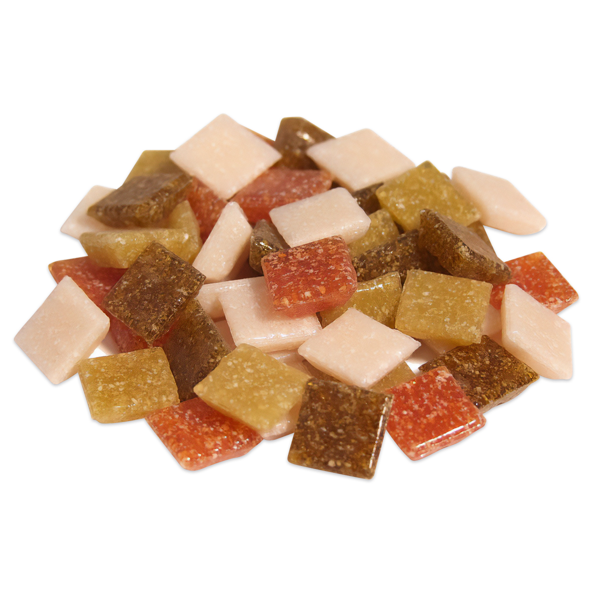 Glasmosaik Joy 20x20x4mm 200g terra mix Glasmosaik Joy 20x20x4mm 200g terra mix