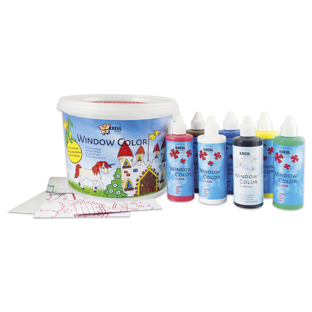 KREULWindow Color C2 Power Pack 2 7 Farben à 125ml