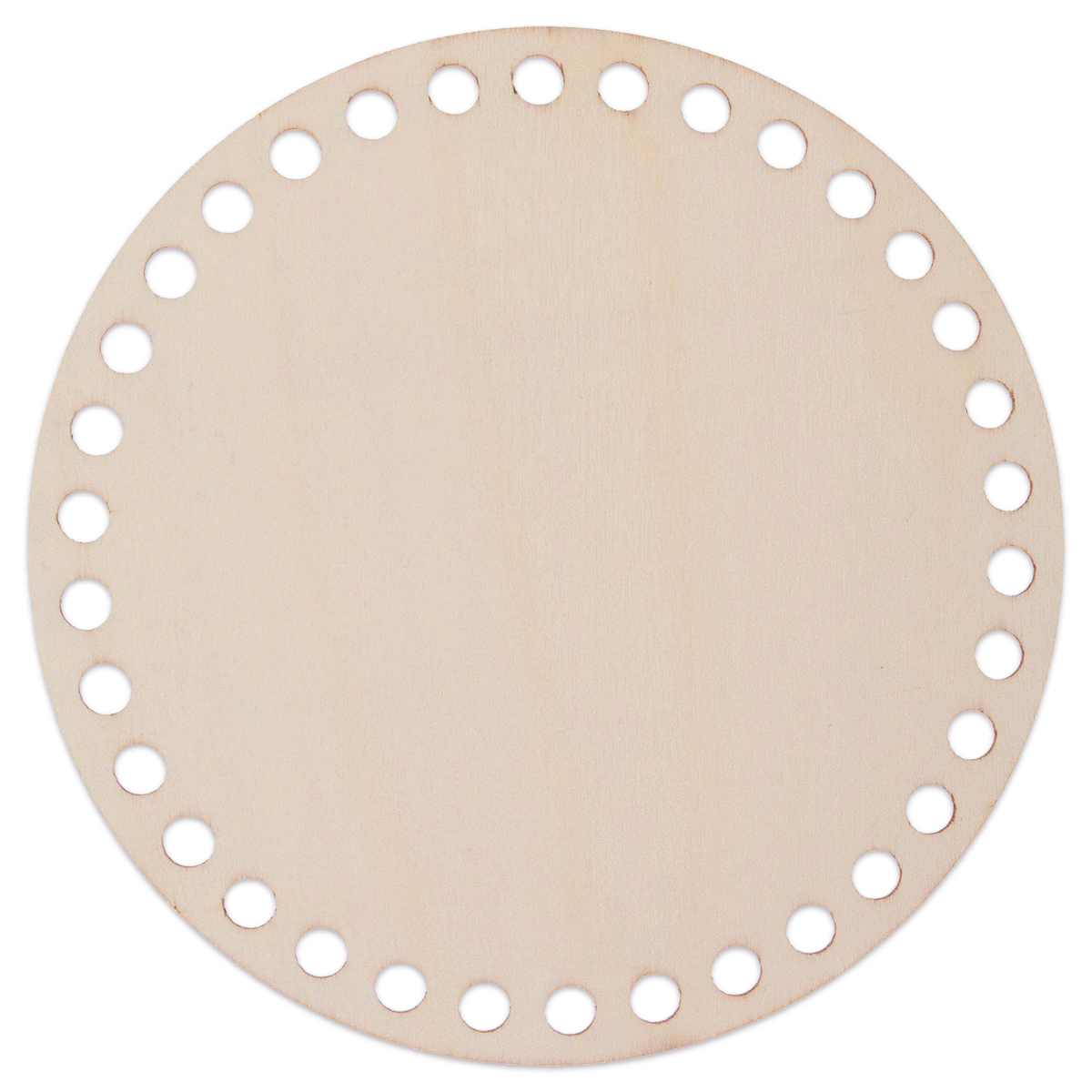Holzscheibe ca. 3mm Ø 15cm natur