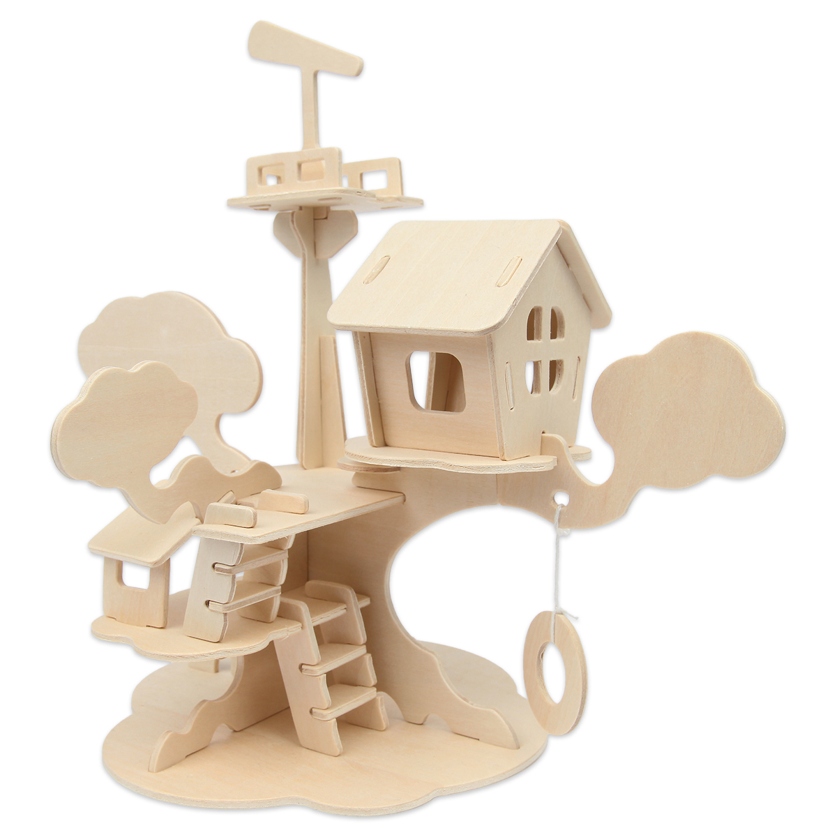Marabu Kids Baumhaus 3D Puzzle 37-teilig