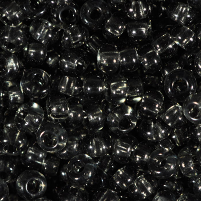 Rocailles transparent 2,6mm 500g grau