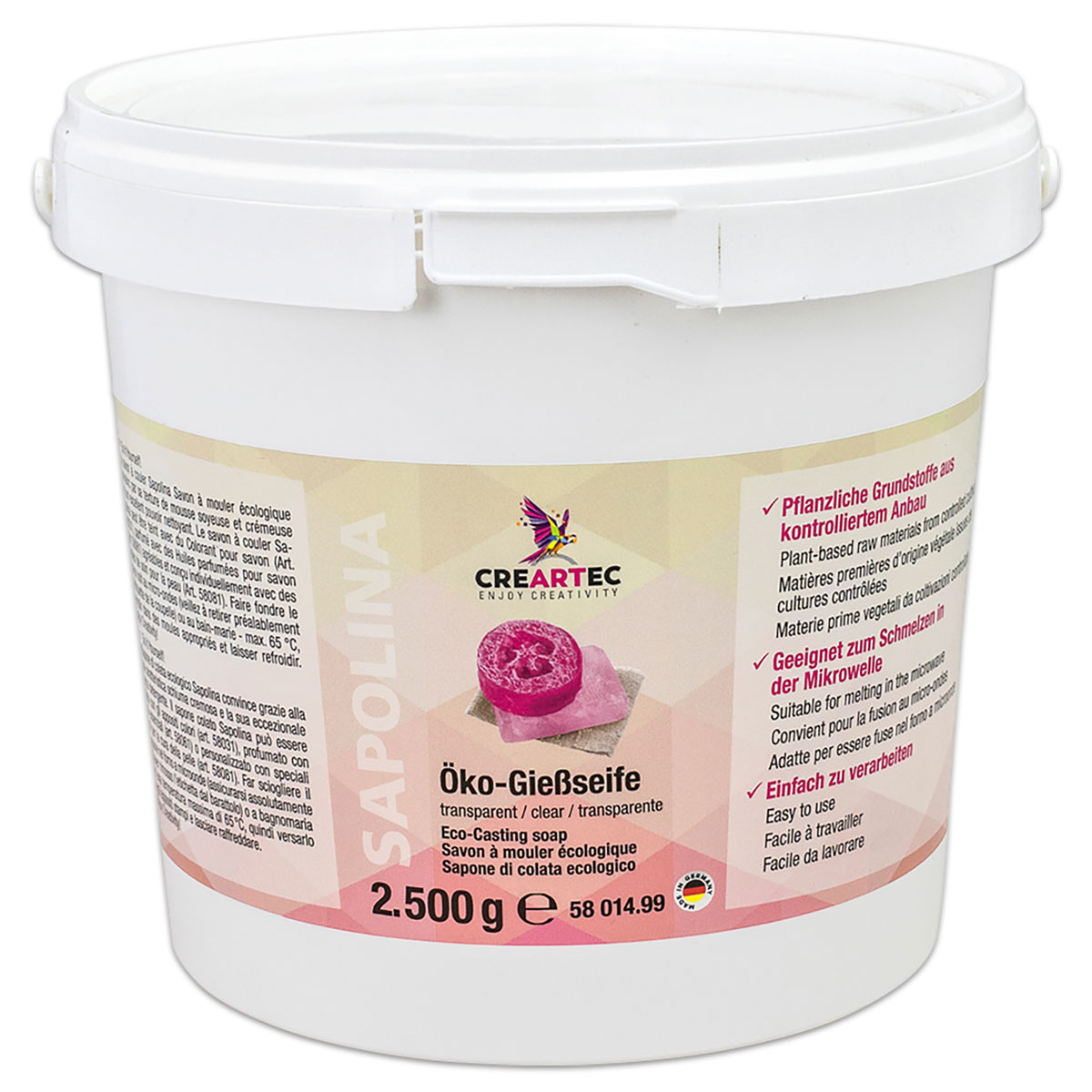 Sapolina Öko-Seife 2.500g transparent