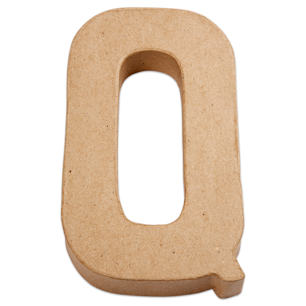Buchstabe Q Pappmaché ca. 200hx115bx25mm