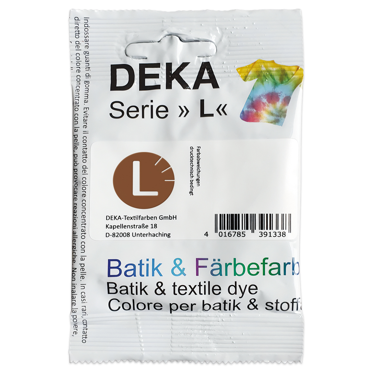 Deka-Serie L Textilfarbe 10g modebraun