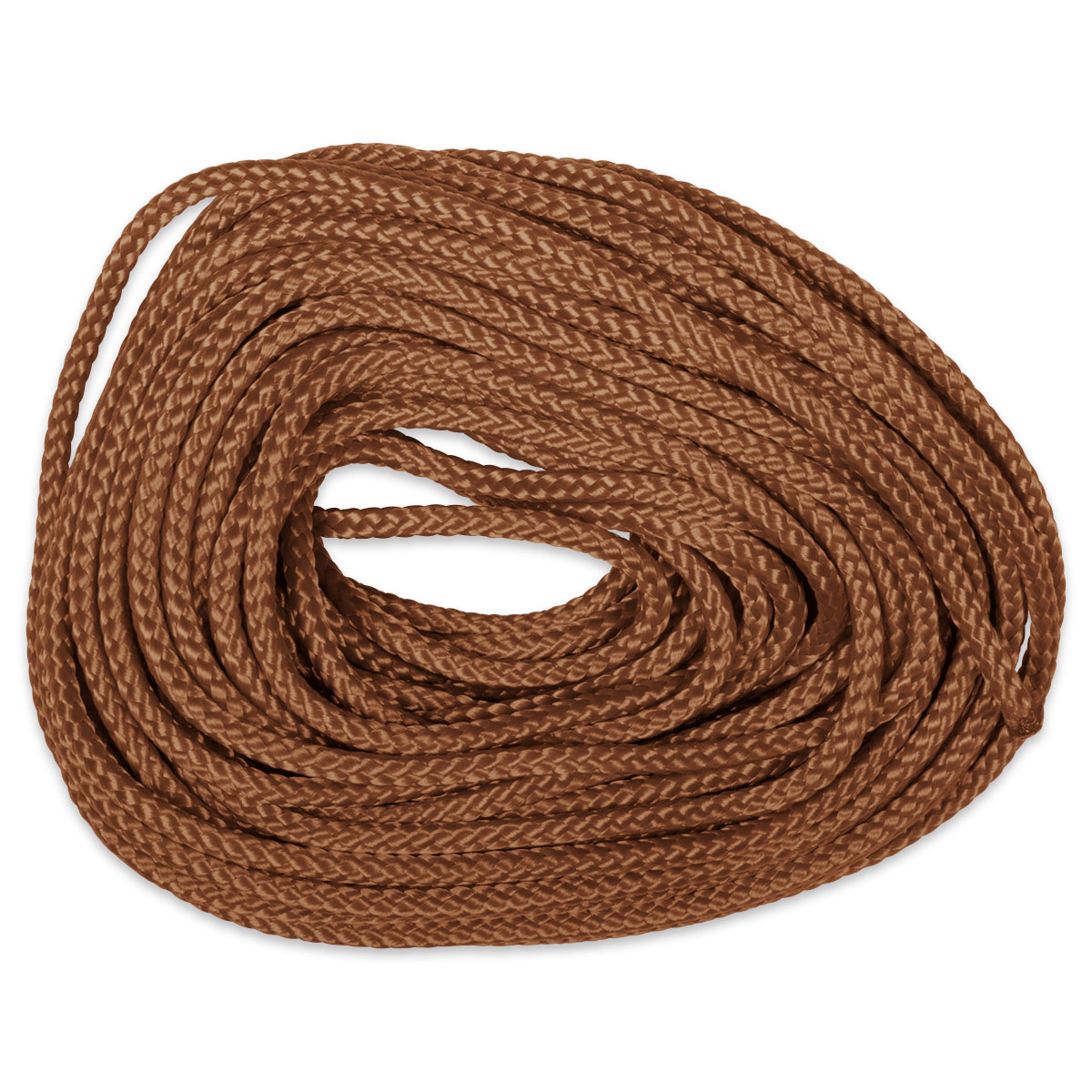 Paracord-Garn rund 3mm 10m braun