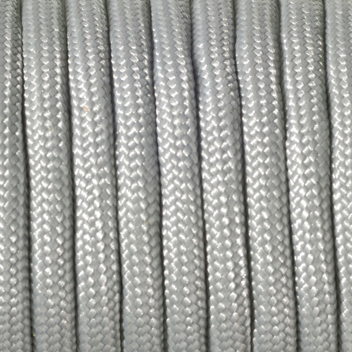 Paracord-Garn rund 4mm 50m grau