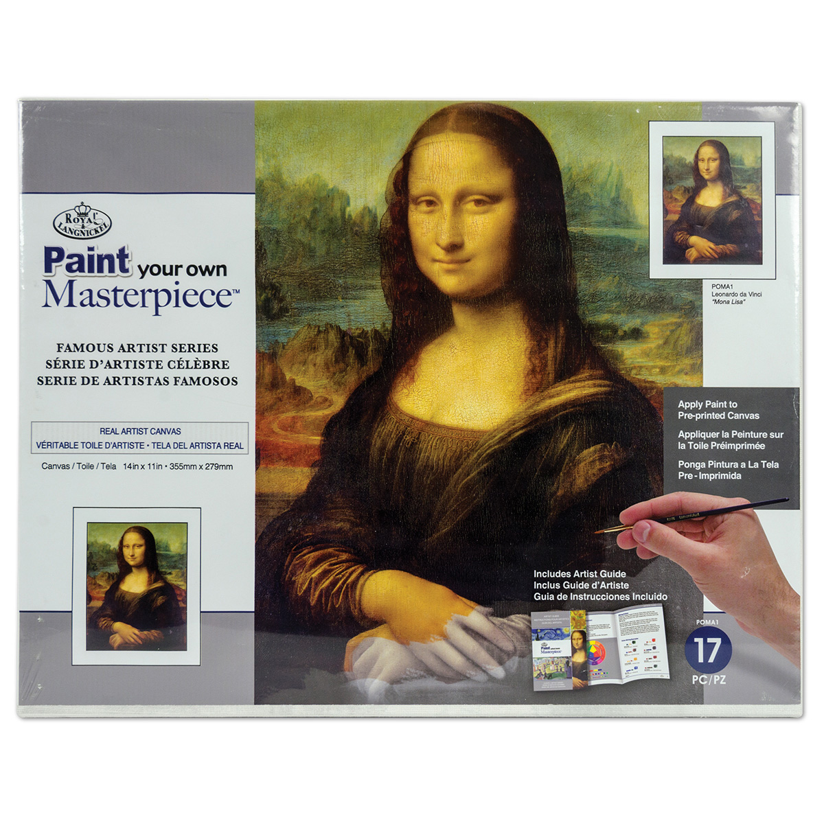 Malen auf Keilrahmen Mona Lisa - Leonardo da Vinci