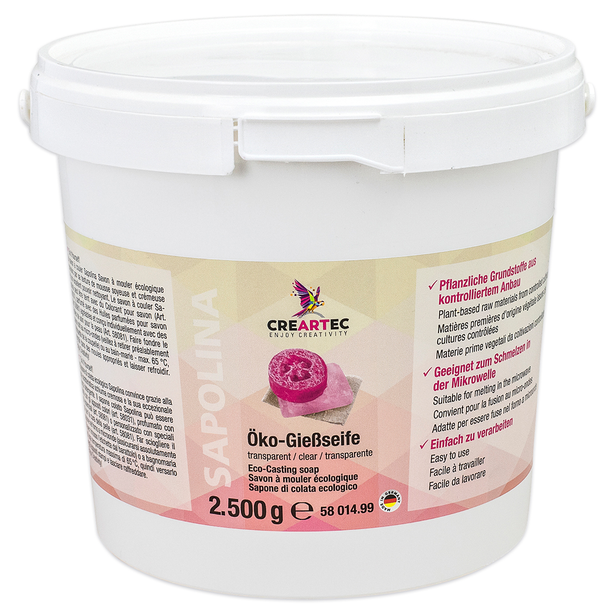 Sapolina Öko-Seife 2.500g transparent