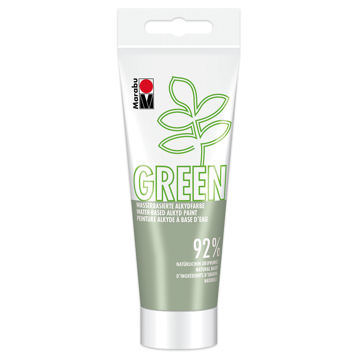 Green Wasserbasierte Alkydfarbe 100ml mistel