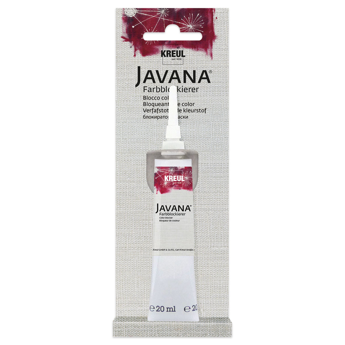 KREUL Javana Farbblockierer mit Feinspritzdüse 20ml KREUL Javana Farbblockierer mit Feinspritzdüse 20ml