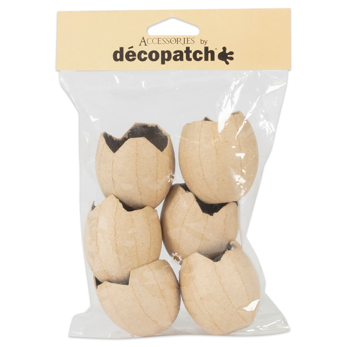 53700897_1 Eier 6-er Set Pappmaché ca. 5x5x5,3cm