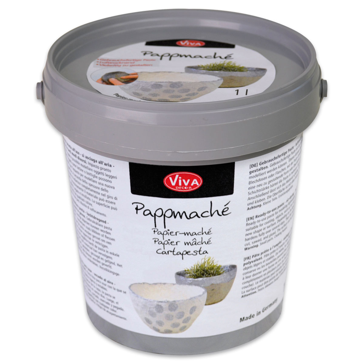 Pappmaché lufttrocknend 1kg