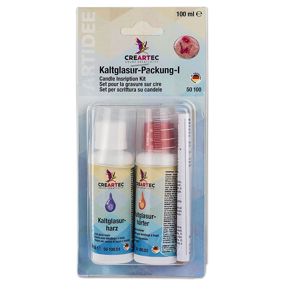 Gießharz Kaltglasur-Set 100ml