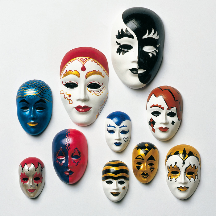 54901910 Gießform Maskenset 10-teilig