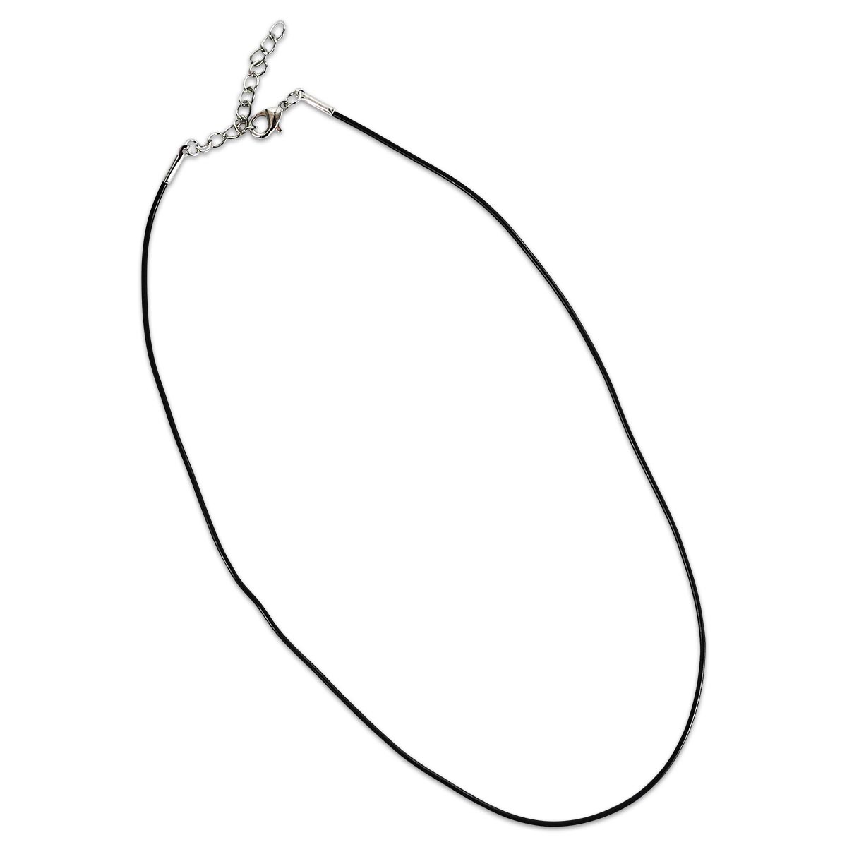 PVC-Collier 1,5mm ca. 45cm schwarz