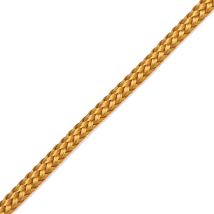 Paracord-Garn rund 3mm 100m goldfarben