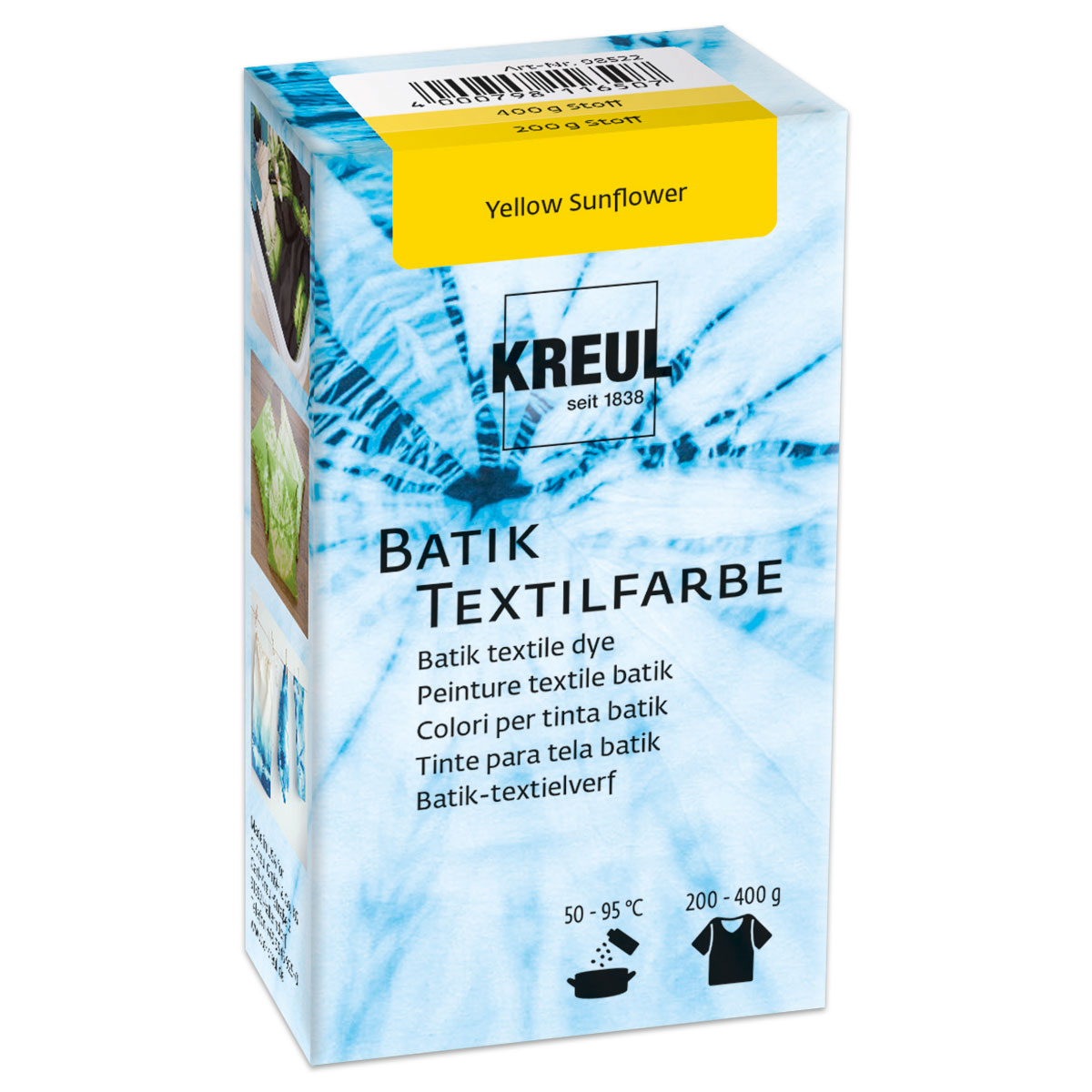 KREUL Batik-Textilfarbe - 70g Yellow Sunflower
