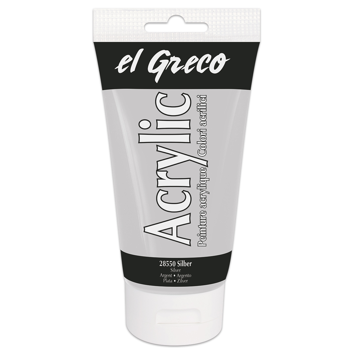 el Greco Acrylic 150ml silber