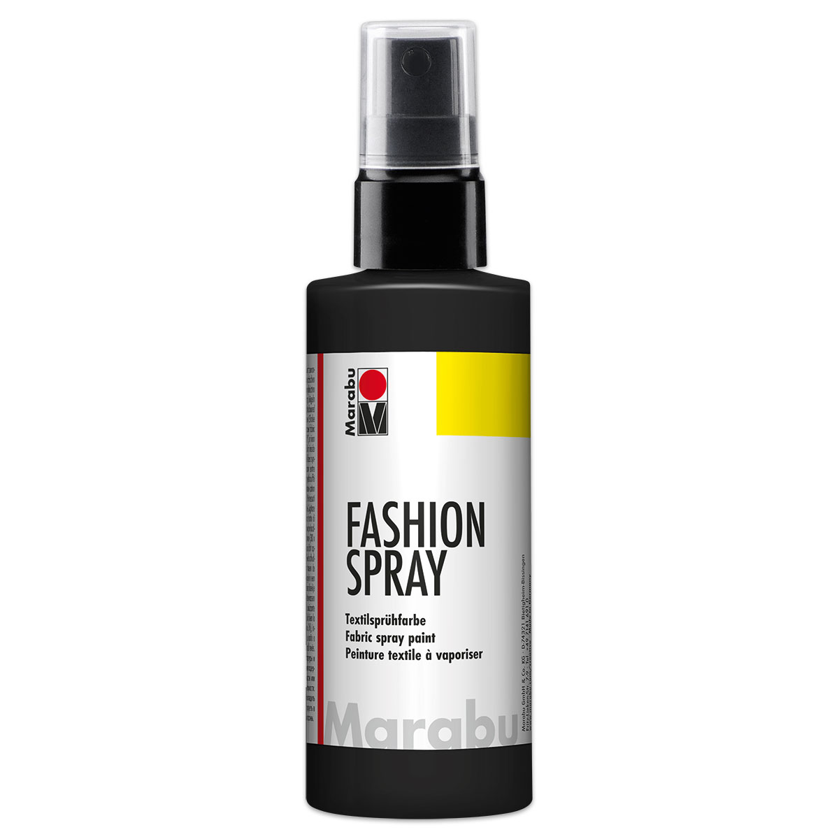 Marabu Fashion-Spray - 100ml schwarz