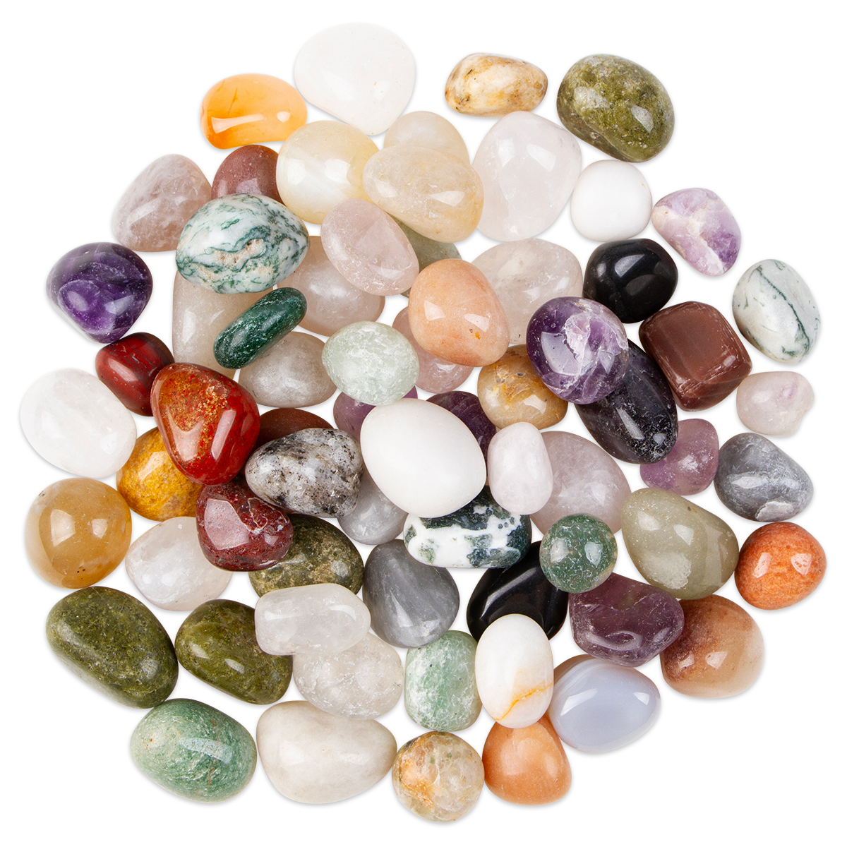 Halbedelsteine 10-20mm ca. 1kg bunt
