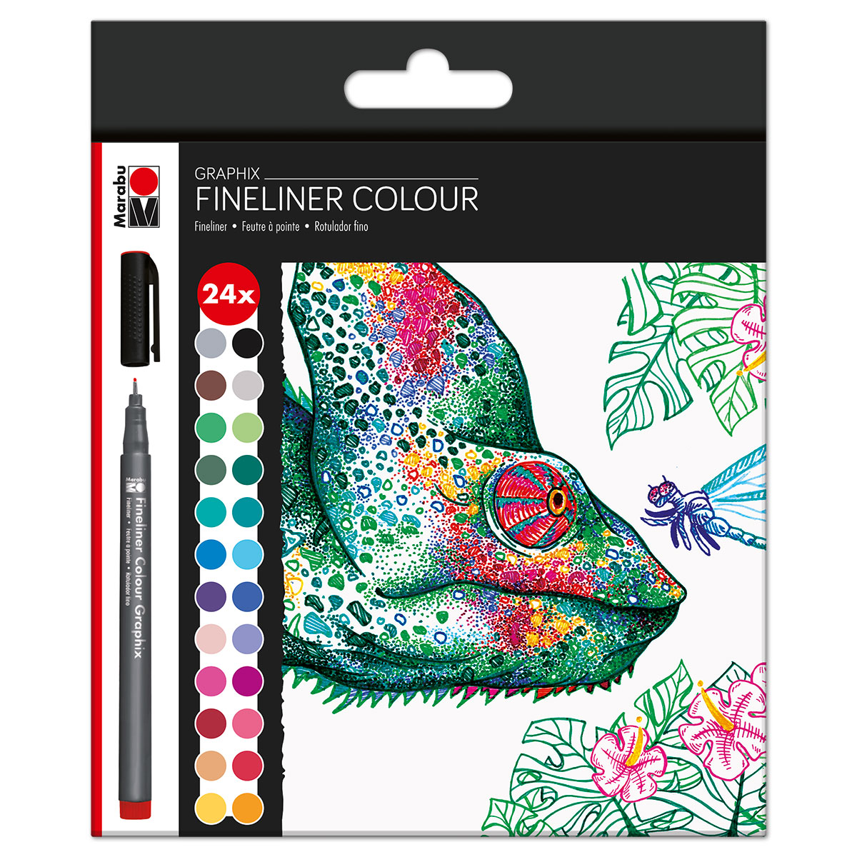 Fineliner Colour Graphix Strichbreite 0,5mm 24 St.