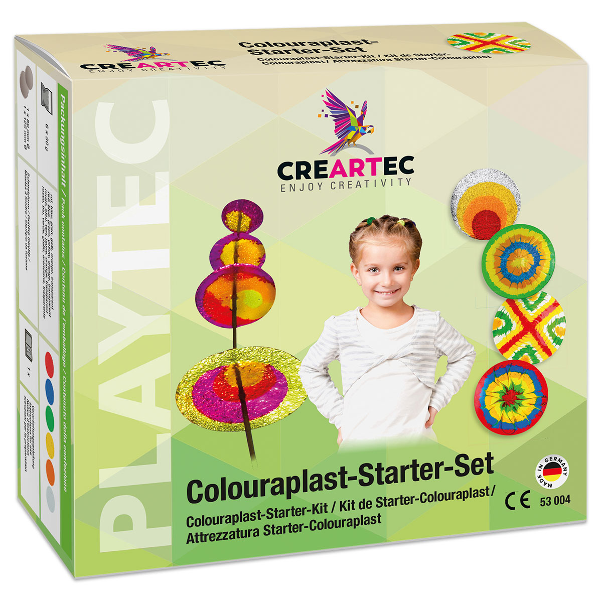 52653004AF0y5Rar4M2r2 Colouraplast Starterset 6x30g