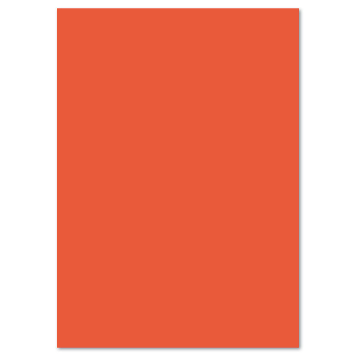 Tonkarton 220g/m² 50x70cm 25 Bl. orange