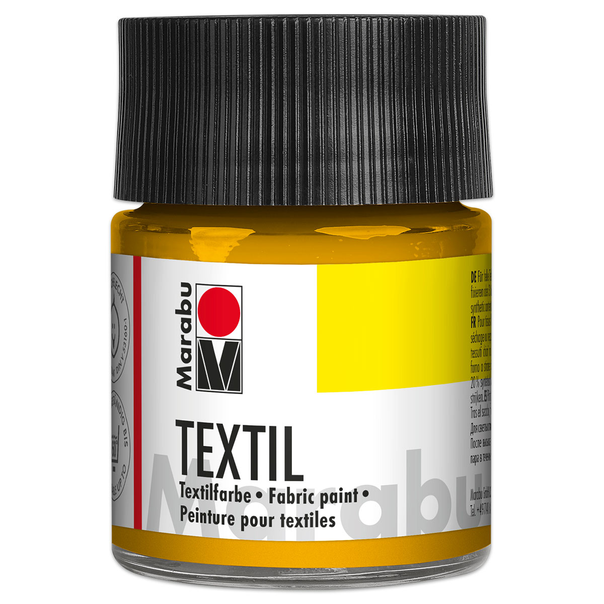 Marabu Textil 50ml mittelgelb