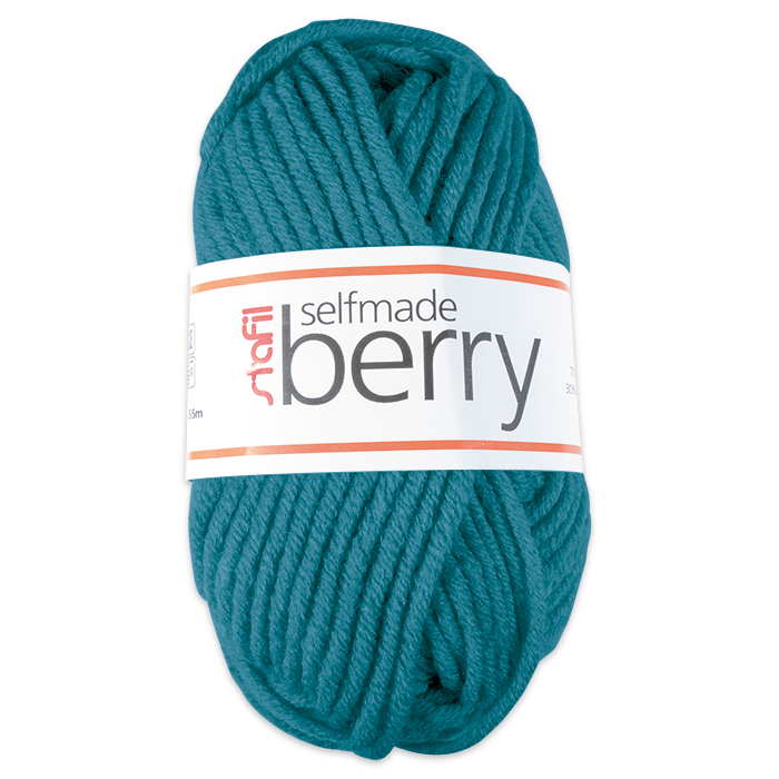 Wolle Berry 6-7mm 50g türkis