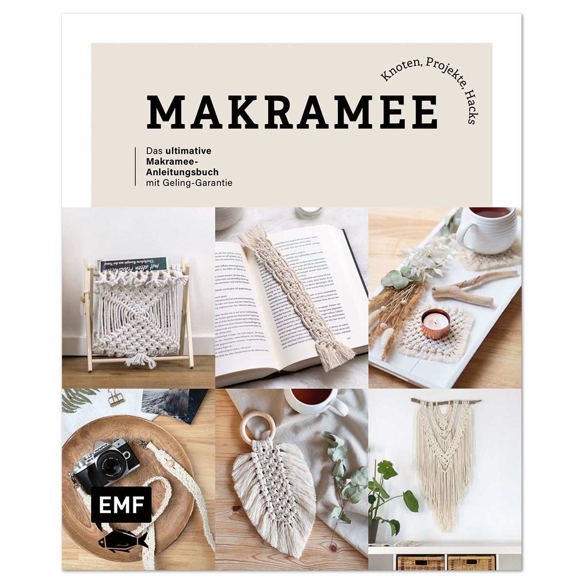 Buch - Makramee Knoten, Projekte, Hacks-