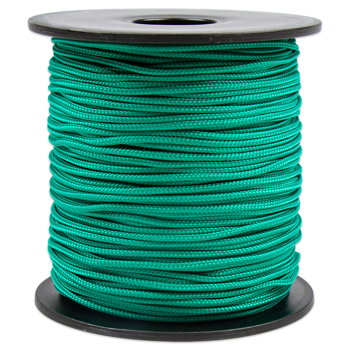 Paracord-Garn rund 2mm 100m smaragdgrün