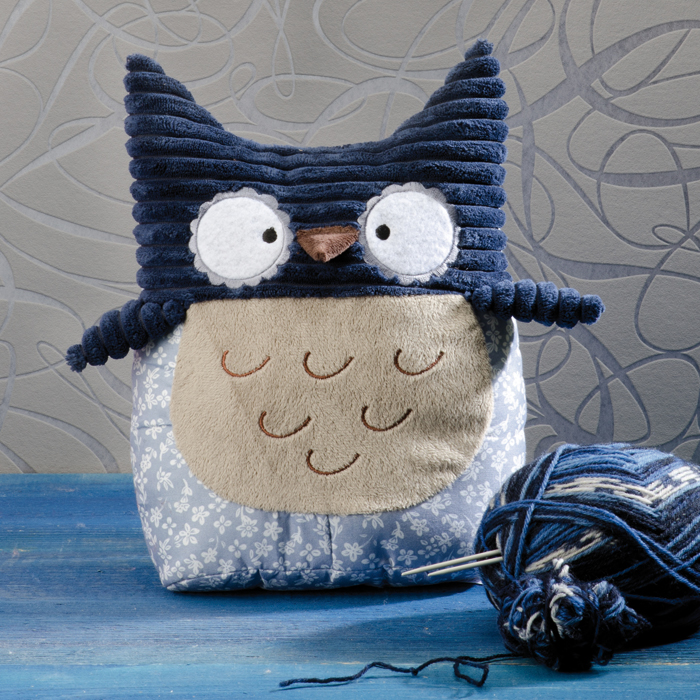 549464014wML4I69sAt3o Creativ-Set Eule Sana ca. 25cm blau
